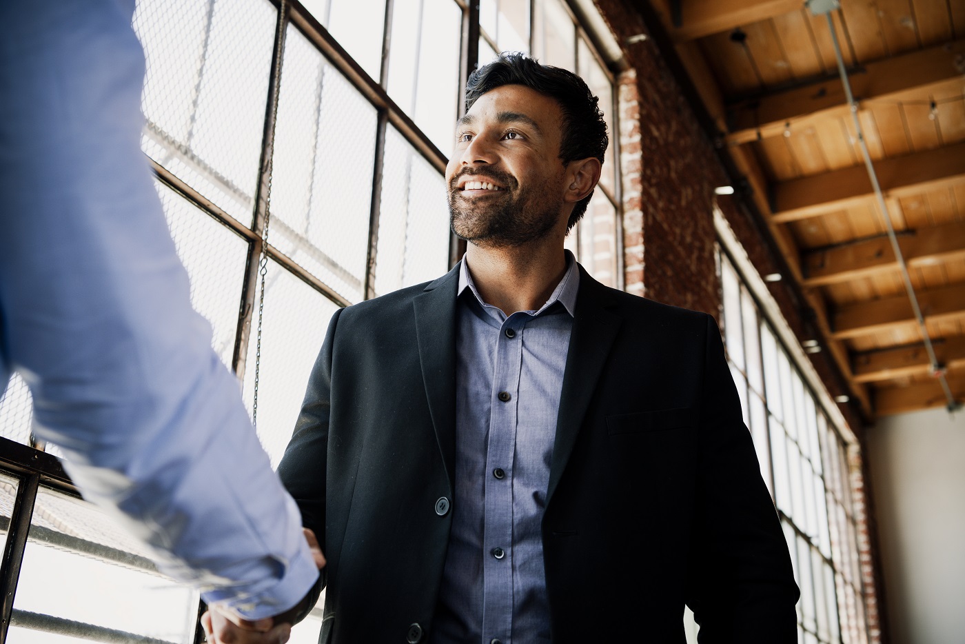 Business people making an agreement Business people making an agreement